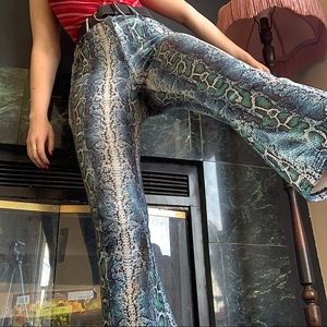 Delia’s x Dolls Kill Snakeskin Pants